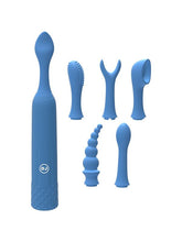 IVibe Select iQuiver 7 Piece Set Periwinkle Personal Massagers